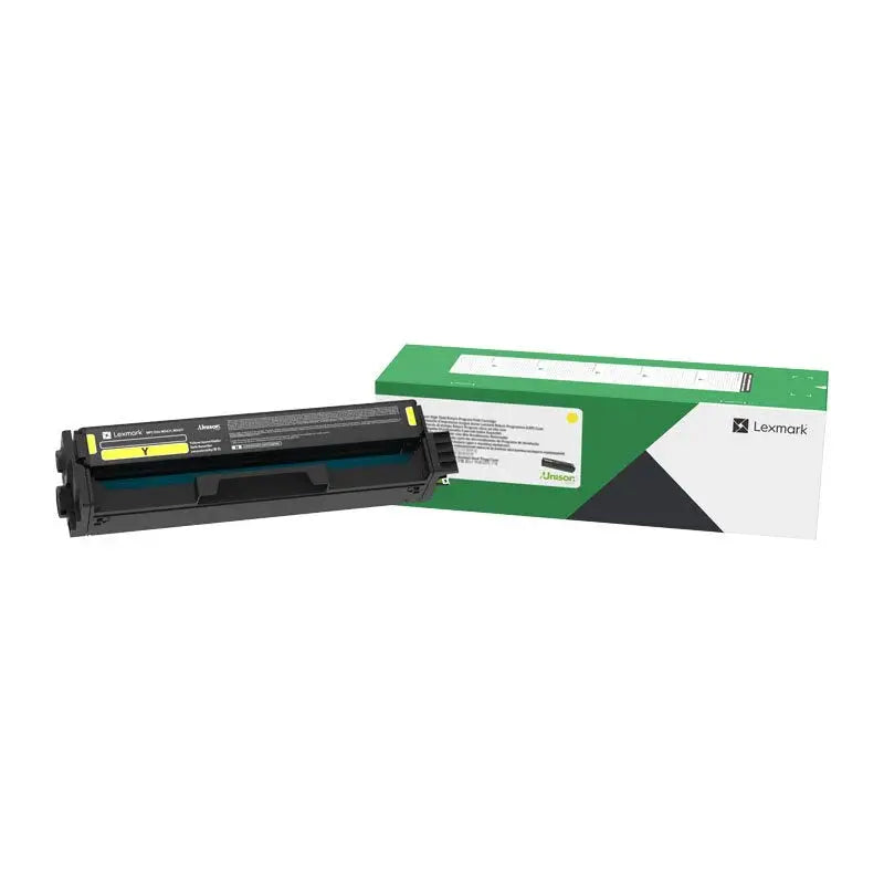 Lexmark LX333HY Genuine High-Yield Yellow Laser Toner Cartridge