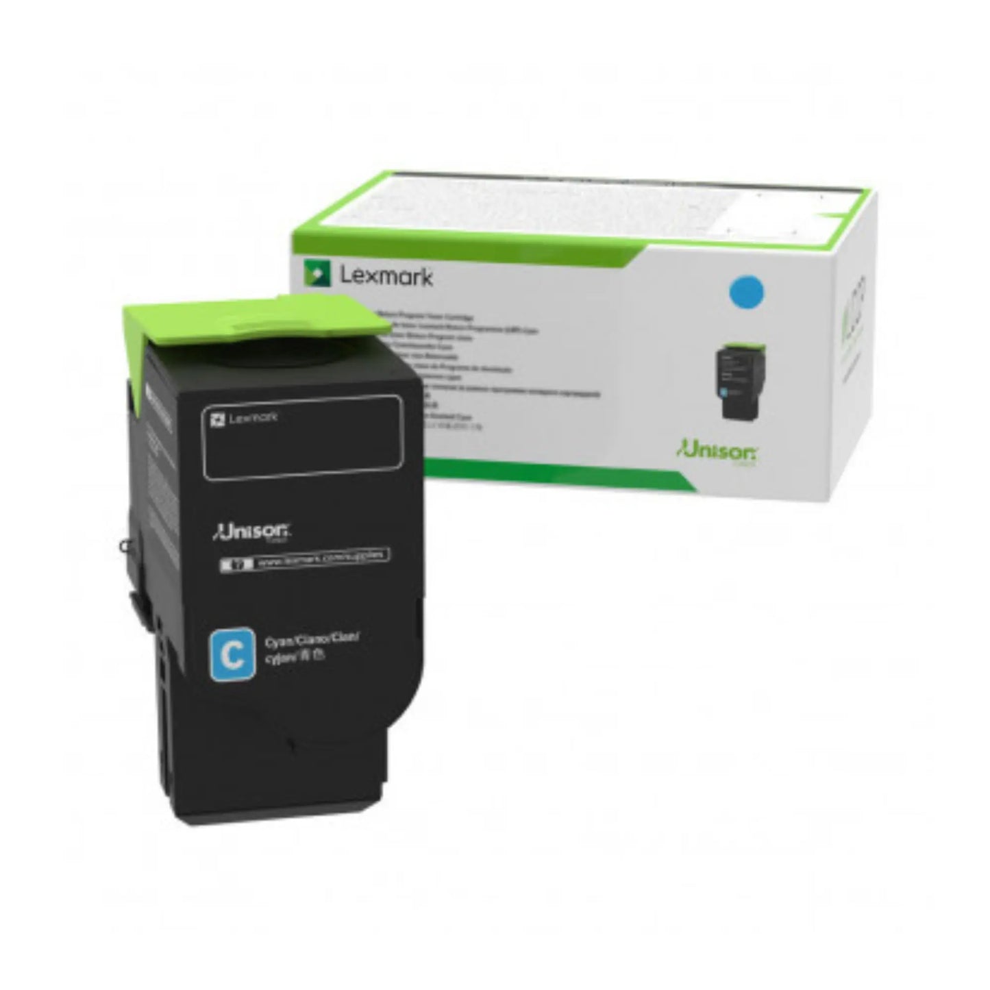 Lexmark LX786XC Genuine High-Yield Cyan Toner Cartridge