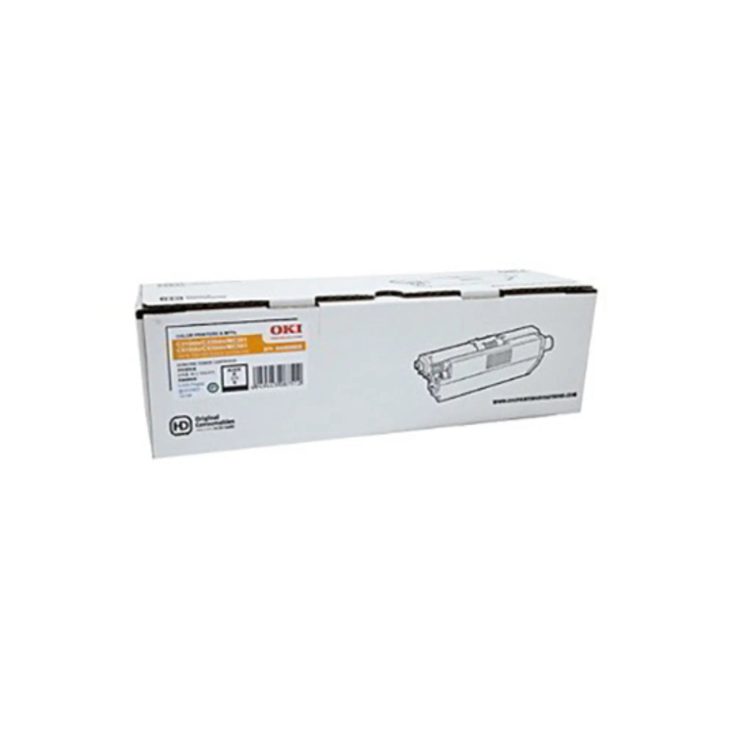 Oki O332B Genuine Black Laser Toner Cartridge