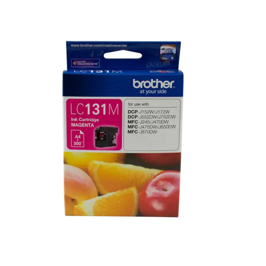 Brother B131M Ink Cartridge – High-Yield, Vibrant Magenta & Reliable Performance