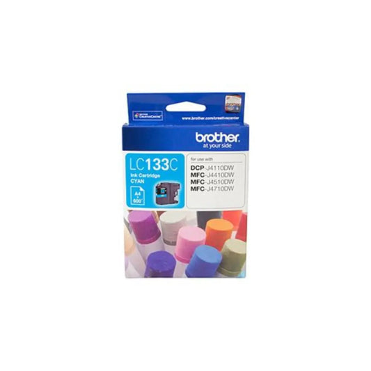 Brother B133C Ink Cartridge – High-Yield, Vibrant Cyan & Reliable Performance