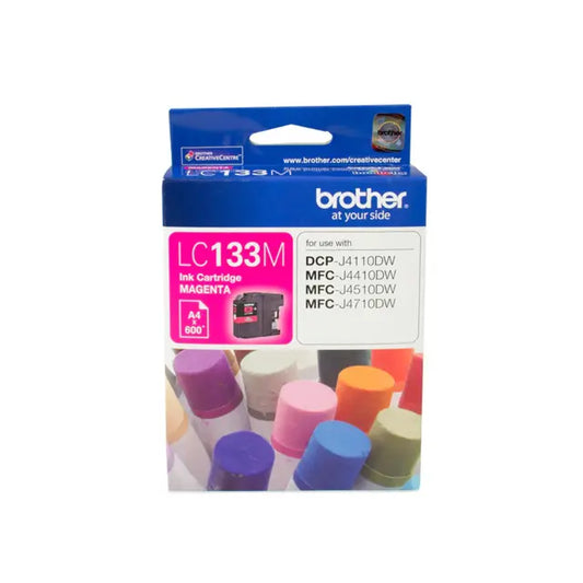 Brother B133M Ink Cartridge – High-Yield, Vibrant Magenta & Reliable Performance