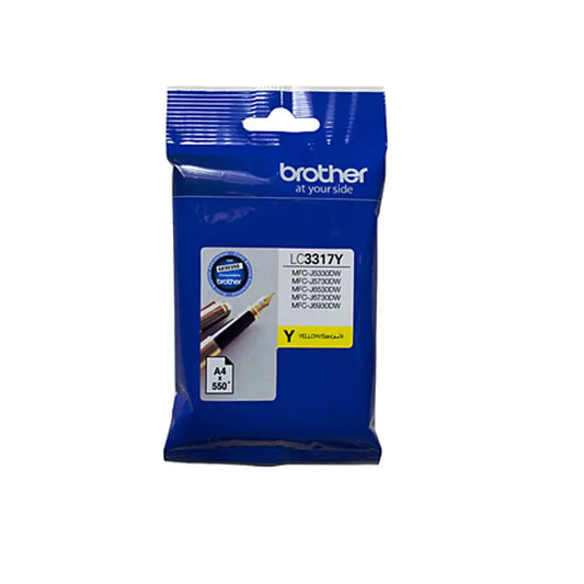 Brother B3317Y Ink Cartridge – High-Yield, Vivid Colors & Reliable Performance