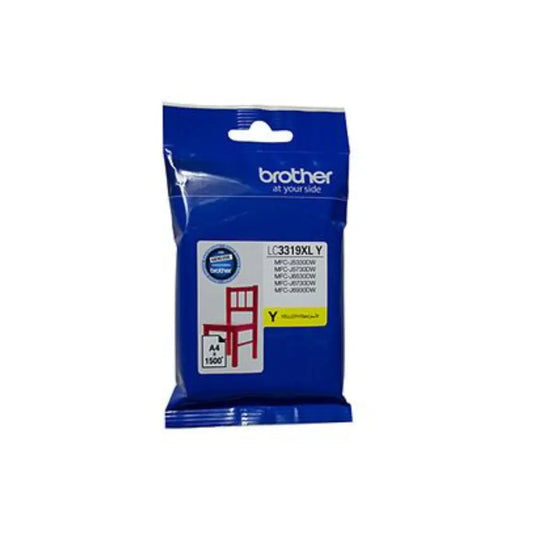 Brother B3319XLY Ink Cartridge – Extra High-Yield, Vibrant Yellow & Reliable Performance
