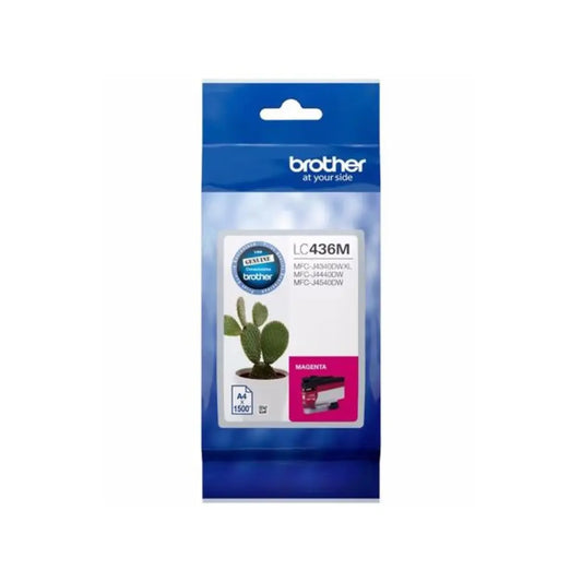 Brother B436M Ink Cartridge – High-Yield, Vibrant Magenta & Reliable Performance