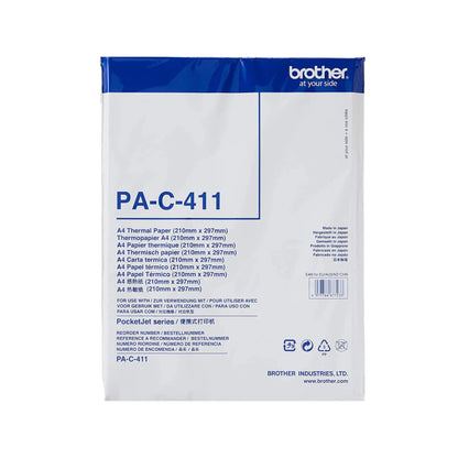 Brother PA-C-411 A4 Thermal Paper – Pack of 100 – High-Quality, Reliable Printing