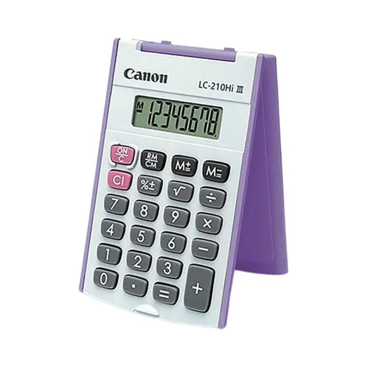 Canon LC210L Compact Pocket Calculator – Reliable & Portable
