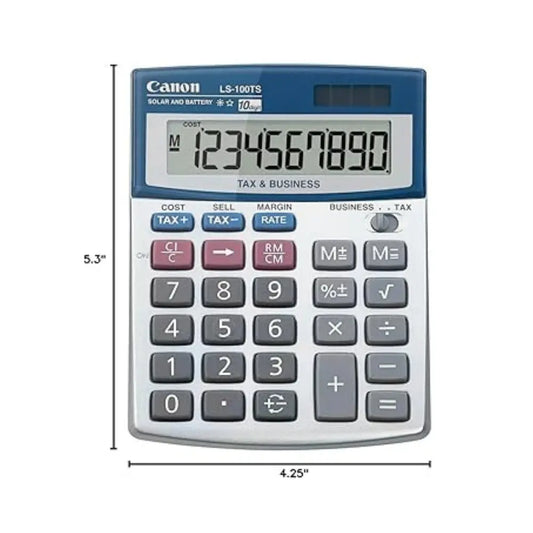 Canon LS-100TS 10-Digit Desktop Calculator – Efficient & User-Friendly
