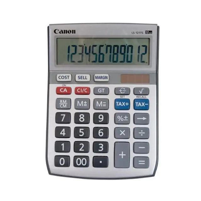 Canon LS-121TS Calculator – Reliable & Efficient for Everyday Calculations