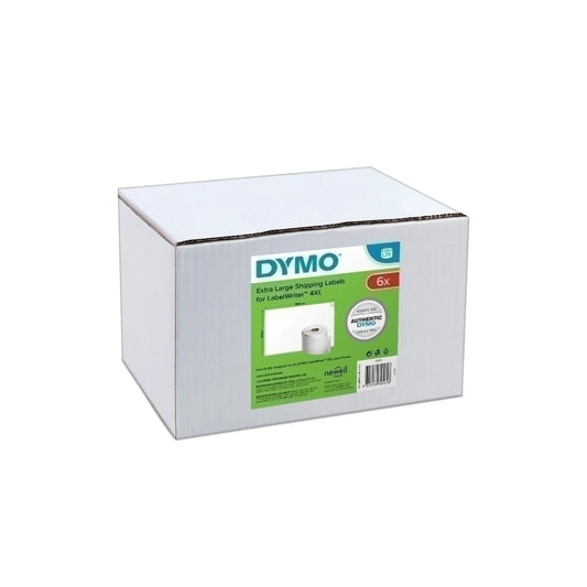 DYMO LW Shipping Labels – 104mm x 159mm (Pack of 6) – High-Quality & Smudge-Free