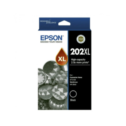 Epson E202BXL Ink Cartridge – High-Yield, Deep Black & Reliable Performance

