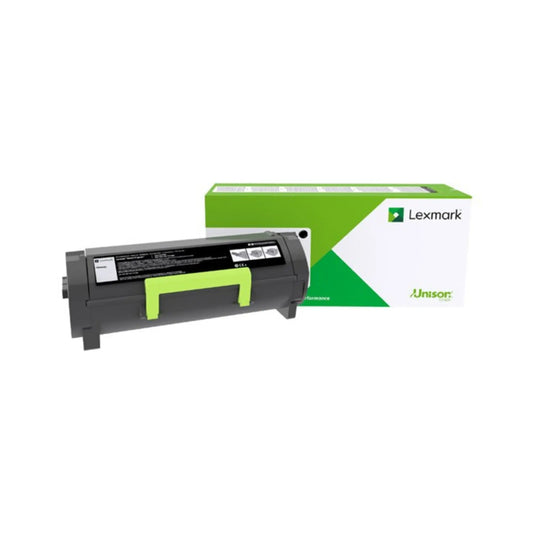 Lexmark LX503H Genuine High-Yield Black Laser Toner Cartridge
