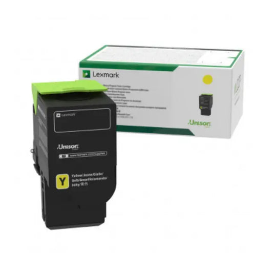 Lexmark LX786UY Genuine High-Yield Black Toner Cartridge