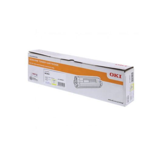 Oki O853Y Genuine Yellow Laser Toner Cartridge