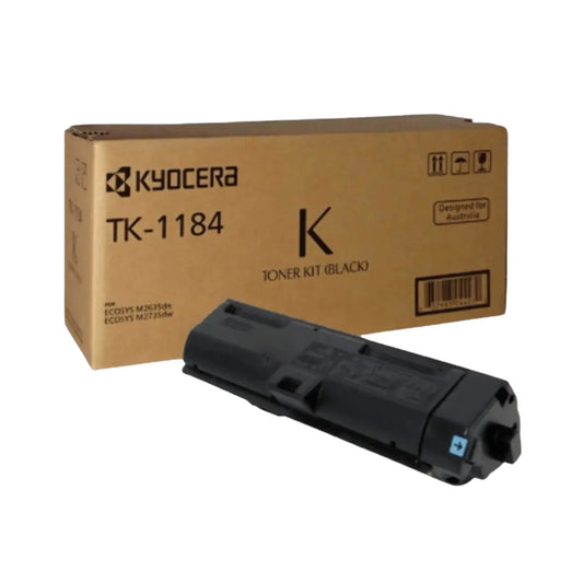 Kyocera K1184 Genuine Black Laser Toner Cartridge Kyocera